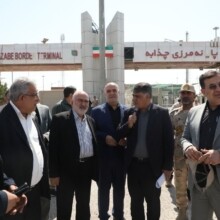 تصاویر/بازدید استاندار خوزستان از طرح های اربعین حسینی در مرز چذابه