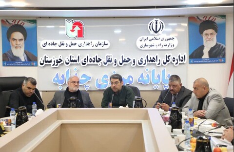 تصاویر/دیدار و نشست استاندار خوزستان با معاون وزیر امور داخلی عراق در مرز چذابه