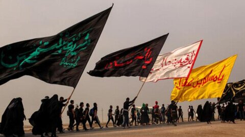 ویڈیو/ عراق میں زائرین اربعین پر مشتمل کاروانِ انصارالحسینؑ کا رامشیر میں پُرجوش استقبال