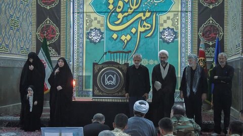 تصاویر بزرگداشت شهدای اقتدار ایران درهلال بن علی