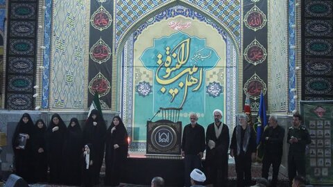 تصاویر بزرگداشت شهدای اقتدار ایران درهلال بن علی