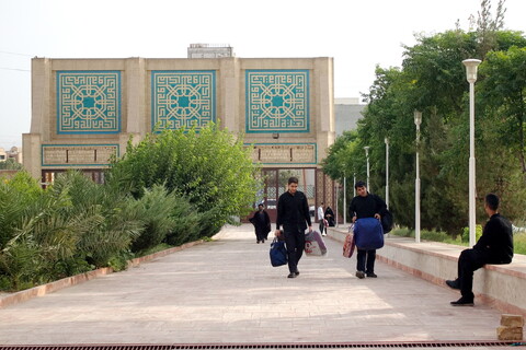 تصاویر/ مراسم افتتاحیه دوره میثاق طلبگی حوزه ای علمیه