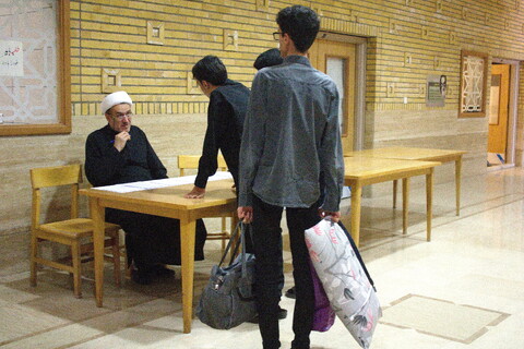 تصاویر/ مراسم افتتاحیه دوره میثاق طلبگی حوزه ای علمیه