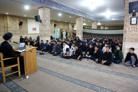 تصاویر/ مراسم افتتاحیه دوره میثاق طلبگی حوزه ای علمیه