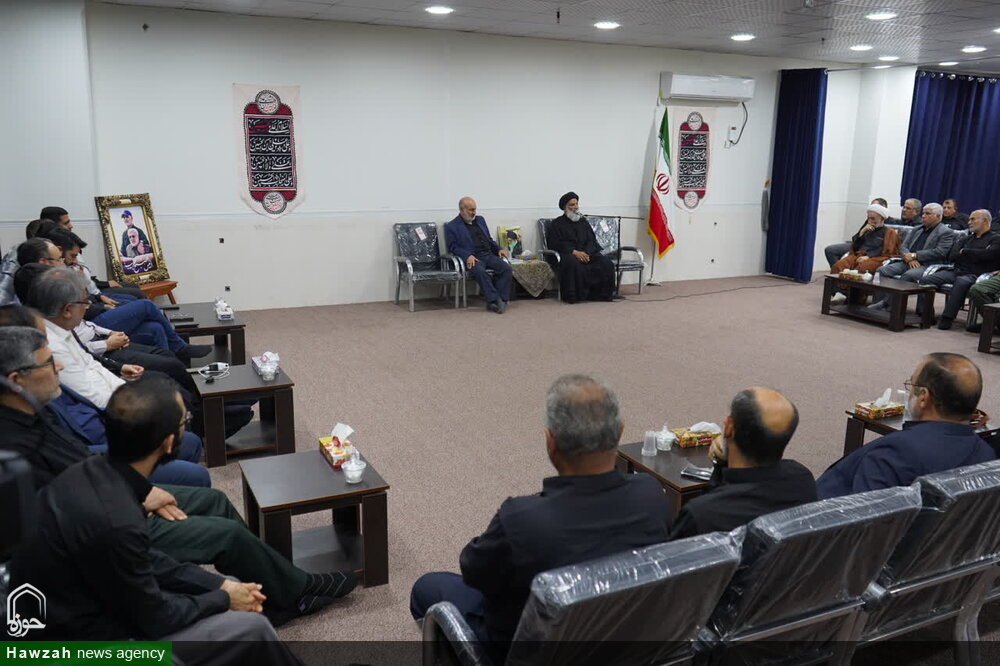 دیدار اعضای شبکه نظارت بر انتخابات با نماینده ولی‌فقیه در خوزستان + تصاویر