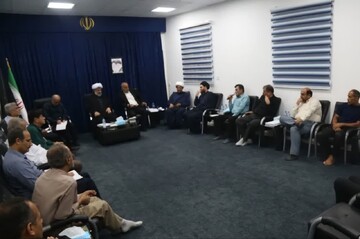 تصاویر/ جلسه هماهنگی و بررسی مسائل موکب‌داران اربعین حسینی شهرستان دشتی