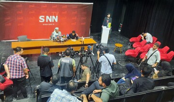 تصاویر/ نشست خبری نماینده ویژه فرهنگی و رسانه‌ای انصارالله یمن