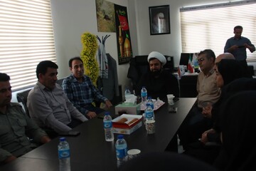 تصاویر/ بازدید امام جمعه از اداره منابع طبیعی و آبخیزداری شهرستان چرداول