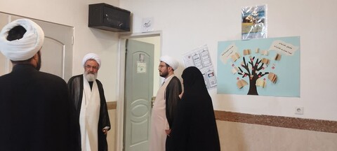 تصاویر/ بازدید امام جمعه مرند از حوزه علمیه خواهران شهرستان مرند