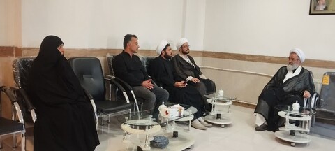 تصاویر/ بازدید امام جمعه مرند از حوزه علمیه خواهران شهرستان مرند