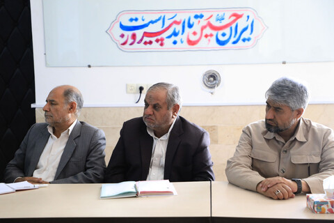 تصاویر| دیدار نماینده ولی فقیه خراسان جنوبی با ستاد نماز جمعه استان