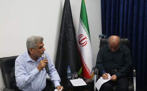 حوزه/ جلسه هماهنگی و بررسی مسائل موکب‌داران اربعین حسینی شهرستان دشتی