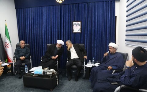 حوزه/ جلسه هماهنگی و بررسی مسائل موکب‌داران اربعین حسینی شهرستان دشتی