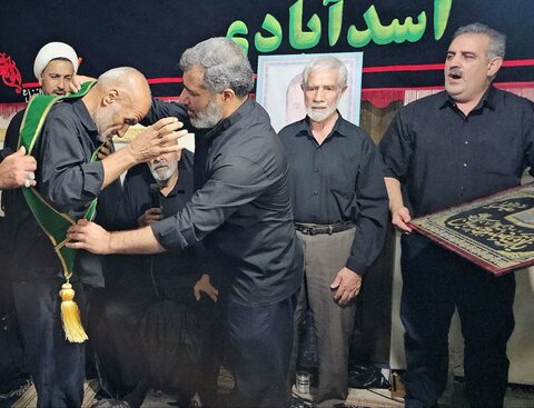 تصاویر تکریم از پیر غلام حسینی حجت الله شهبازی