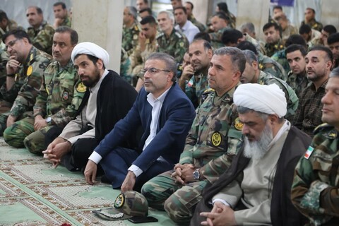 تصاویر /  تجلیل نماینده ولی فقیه در استان همدان از رشادت‌های نیروی های مسلح در جنگ تحمیلی 12 روزه