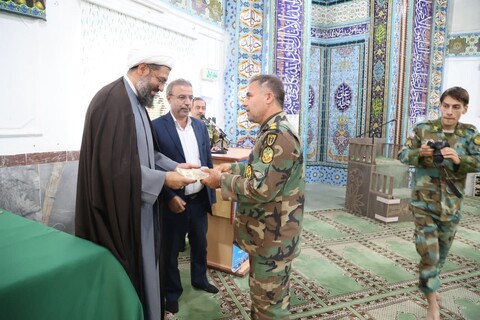 تصاویر /  تجلیل نماینده ولی فقیه در استان همدان از رشادت‌های نیروی های مسلح در جنگ تحمیلی 12 روزه