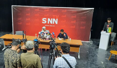 نشست خبری نماینده ویژه فرهنگی و رسانه‌ای انصارالله یمن