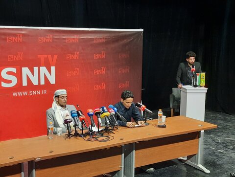 نشست خبری نماینده ویژه فرهنگی و رسانه‌ای انصارالله یمن