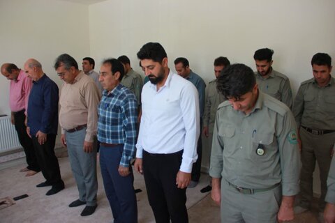 تصاویر/بازدید امام جمعه از اداره منابع طبیعی و آبخیزداری شهرستان چرداول