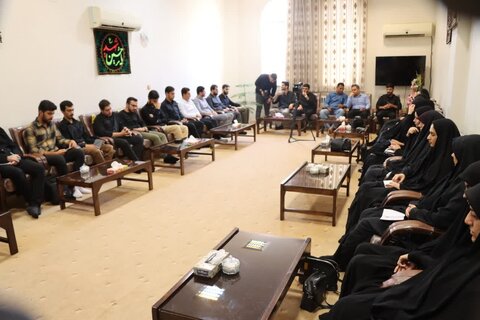 تصاویر/دیدار فرمانده ناحیه بسیج دانشجویی سپاه امیرالمومنین (ع) با امام جمعه ایلام