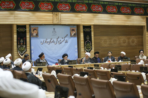 تصاویر| نشست جامعه روحانیت شیراز