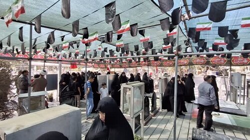 تصاویر/تجدید میثاق با شهدای جنگ 12 روزه