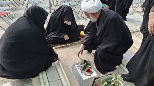 تصاویر/تجدید میثاق با شهدای جنگ 12 روزه