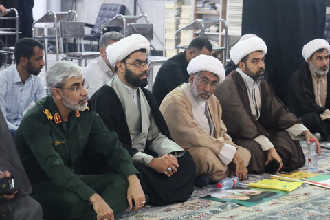 تصاویر / اجتماع طلاب و روحانیون هرمزگان در محکومیت جنایات رژیم صهیونستی در بندرعباس