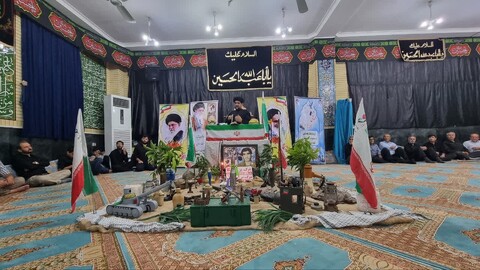 تصاویر/ تجلیل از خانواده شهید والامقام «عزیز بیژنی» در گناوه