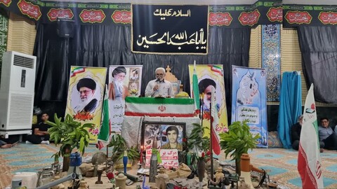 تصاویر/ تجلیل از خانواده شهید والامقام «عزیز بیژنی» در گناوه