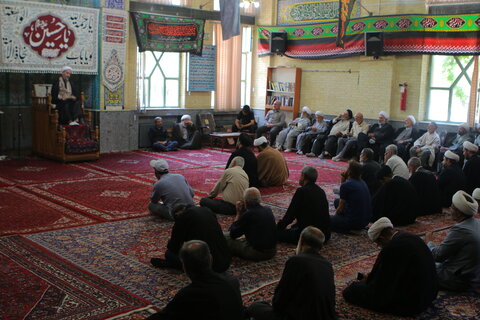 مراسم عزاداری شهادت امام زین العابدین علیه السلام در همدان