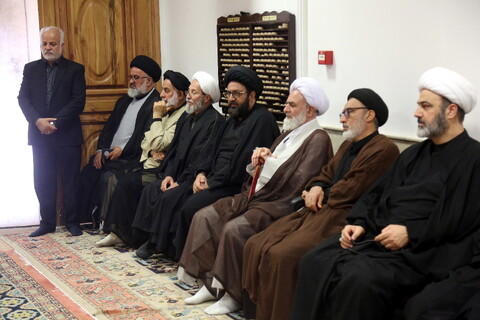 تصاویر/ مراسم سوگواری شهادت امام سجاد (ع) در بیوت مراجع