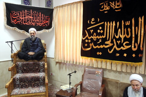 تصاویر/ مراسم سوگواری شهادت امام سجاد (ع) در بیوت مراجع