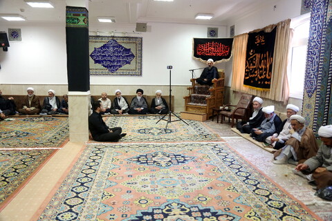 تصاویر/ مراسم سوگواری شهادت امام سجاد (ع) در بیوت مراجع