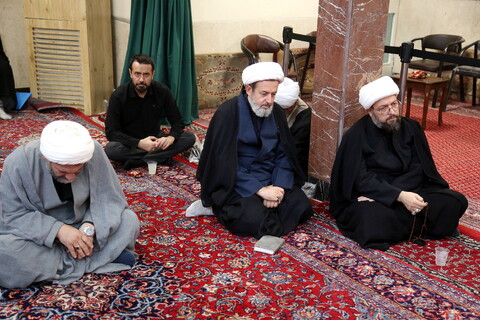 تصاویر/ مراسم سوگواری شهادت امام سجاد (ع) در بیوت مراجع