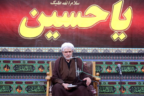 تصاویر/ مراسم سوگواری شهادت امام سجاد (ع) در بیوت مراجع