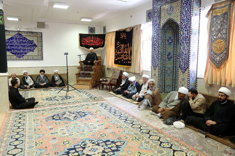 تصاویر/ مراسم سوگواری شهادت امام سجاد (ع) در بیوت مراجع