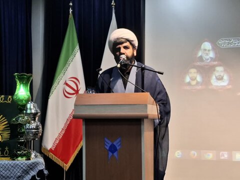 تصاویر/ گرامی‌داشت شهدای اقتدار دانشگاه آزاد اسلامی جوشقان قالی