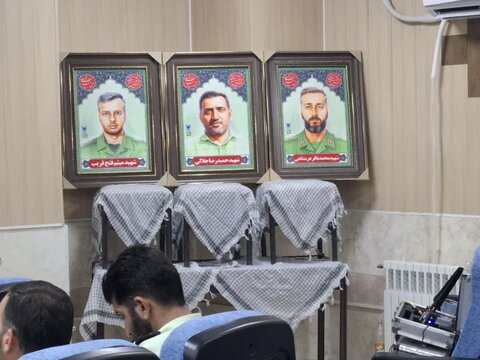 تصاویر/ گرامی‌داشت شهدای اقتدار دانشگاه آزاد اسلامی جوشقان قالی