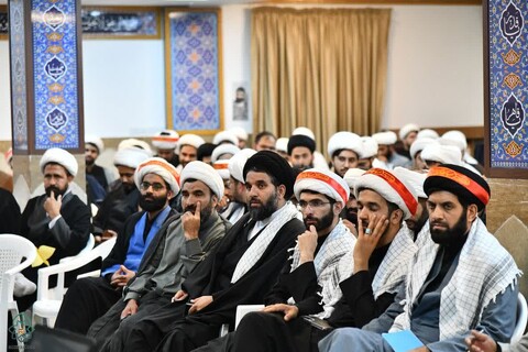 تصاویر| مراسم بدرقه مبلغان اربعین با عنوان هداه الطریق ۱۴۴۷