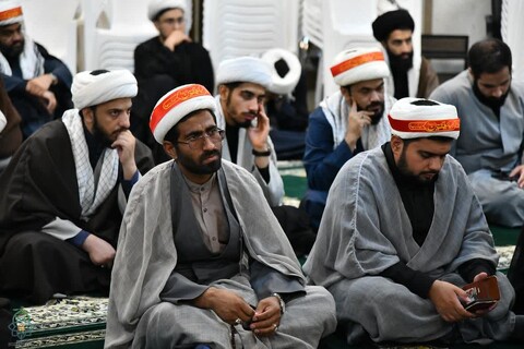 تصاویر| مراسم بدرقه مبلغان اربعین با عنوان هداه الطریق ۱۴۴۷