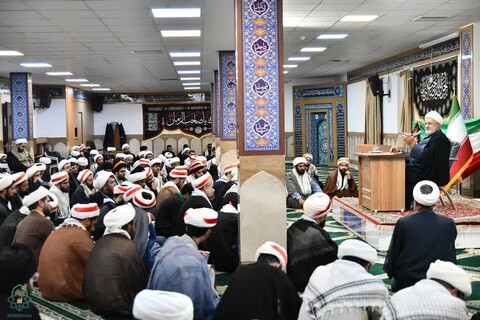 تصاویر| مراسم بدرقه مبلغان اربعین با عنوان هداه الطریق ۱۴۴۷