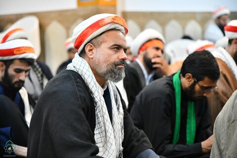 تصاویر| مراسم بدرقه مبلغان اربعین با عنوان هداه الطریق ۱۴۴۷