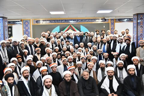 تصاویر| مراسم بدرقه مبلغان اربعین با عنوان هداه الطریق ۱۴۴۷