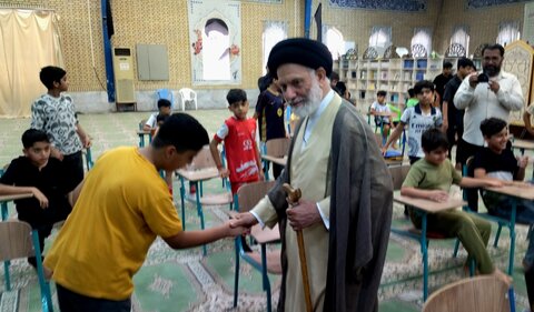 تصاویر/ جام آدینه در مصلی شهدای محراب دیّر