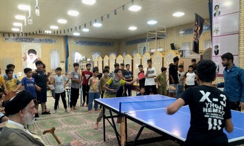 تصاویر/ جام آدینه در مصلی شهدای محراب دیّر