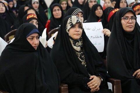 تصاویر/ اجتماع پرشور بانوان زینبی در بوشهر