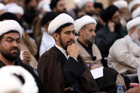 تصاویر/افتتاحیه پنجمین دوره دانش افزایی مدیران مدارس علمیه کشور در مشهد مقدس