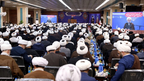 تصاویر/افتتاحیه پنجمین دوره دانش افزایی مدیران مدارس علمیه کشور در مشهد مقدس