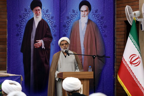 تصاویر/تبیین پیوست احکام معاونت های ستادی حوزه های علمیه توسط آیت الله اعرافی